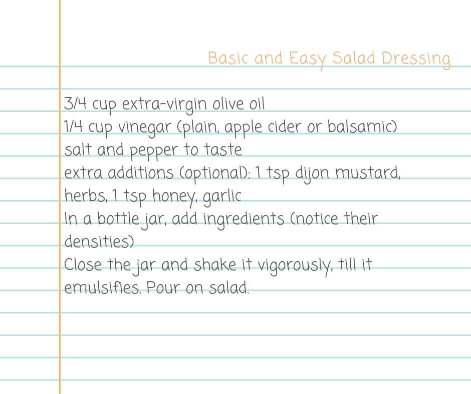Salad dressing reciipes1 (1)